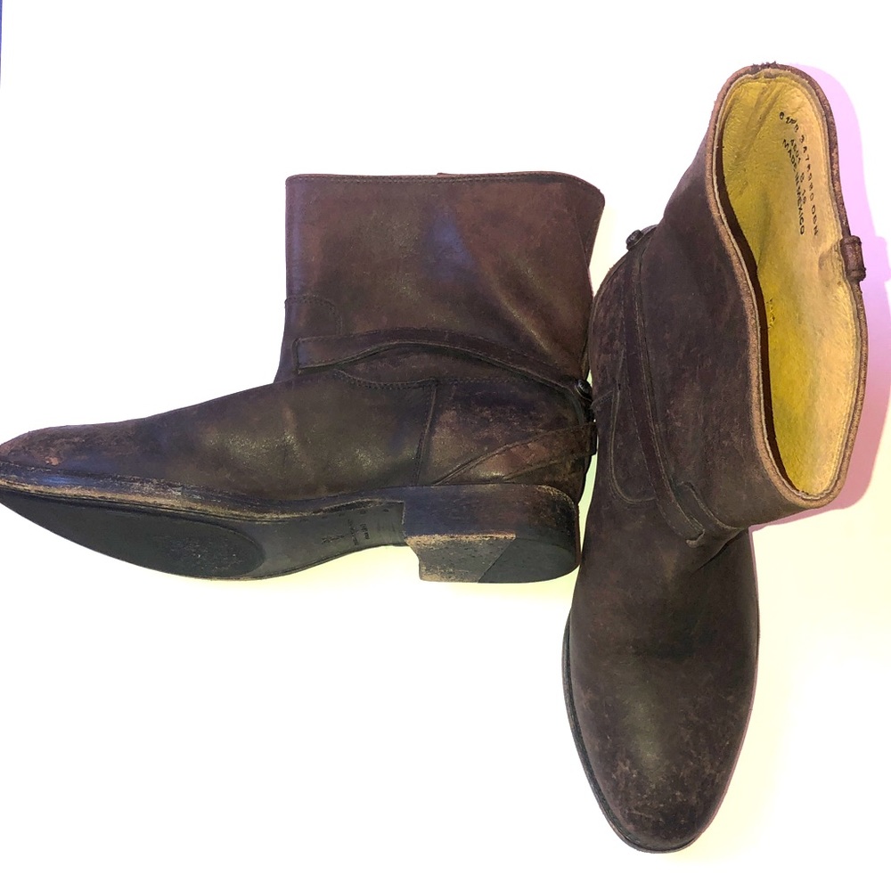 Short Frye Boots